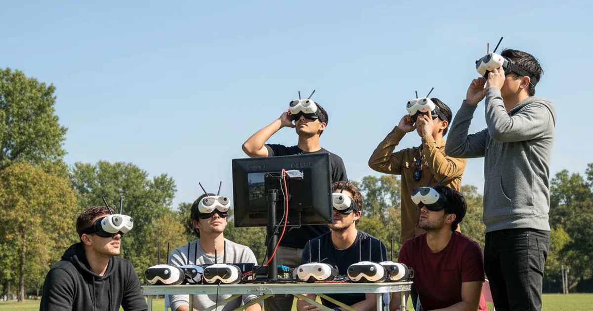 FPV-Brillen im Spectator-Modus: So teilen Sie Ihr Flugerlebnis mit Freunden