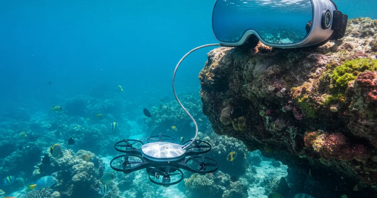 FPV Brille Wasserdrohne: Tauchen Sie ein in die Unterwasserwelt mit First-Person-View
